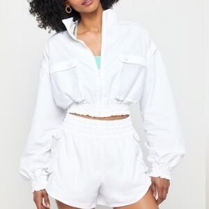 Spiritual Gangster Bridget Crop 2 Way Vest Jacket